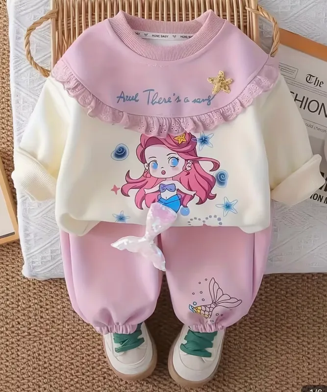 Conjunto diseño sirenita