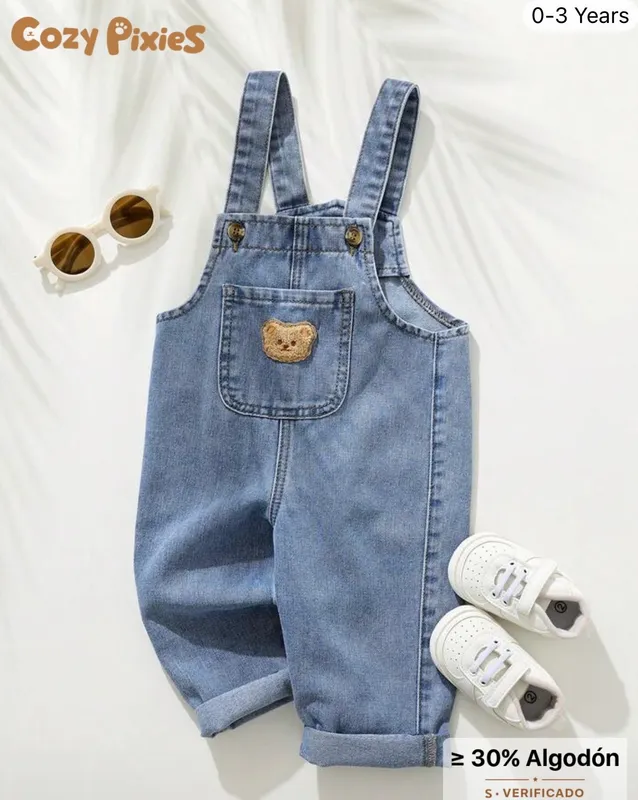 Overol jeans de bebé 2