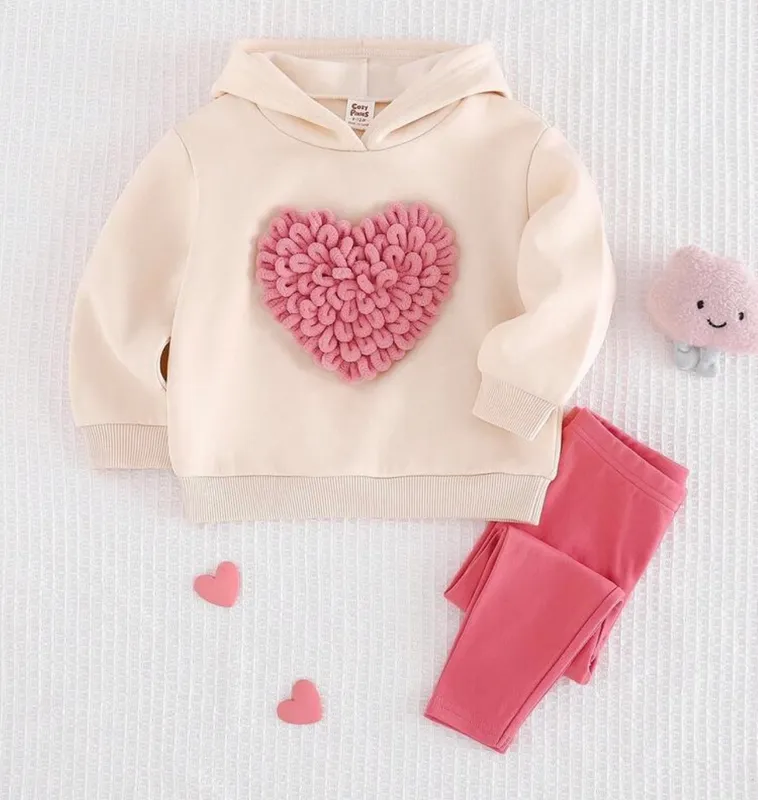 Conjunto de bebé corazón