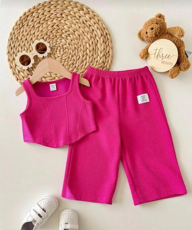 Conjunto verano top y pantalón