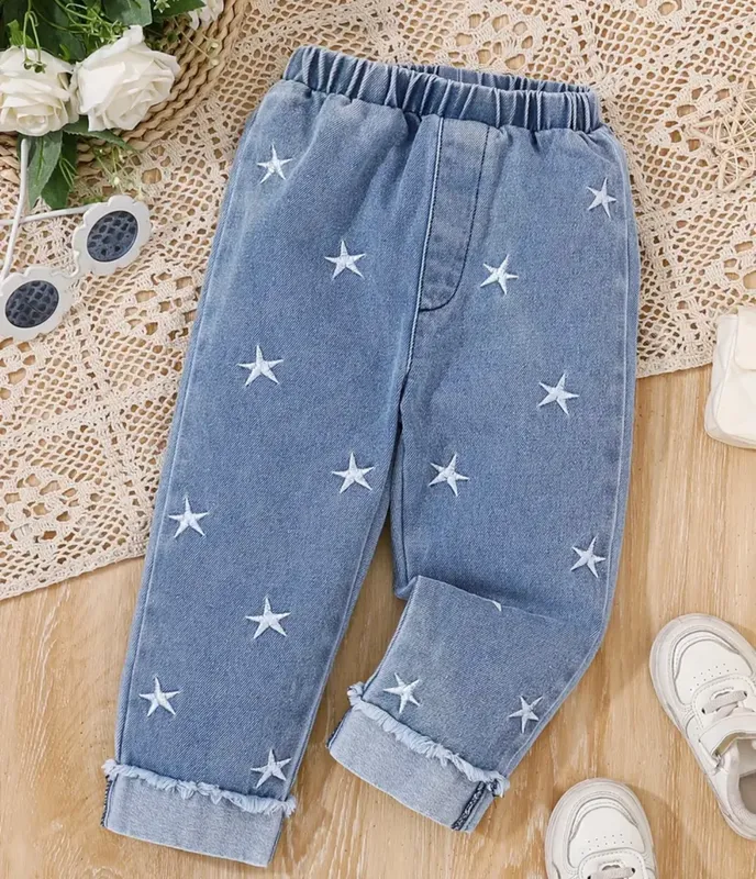 Pantalones jeans bordados