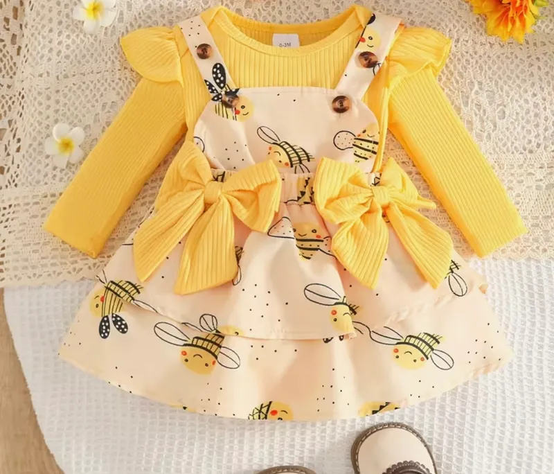 Body más vestido de abejitas