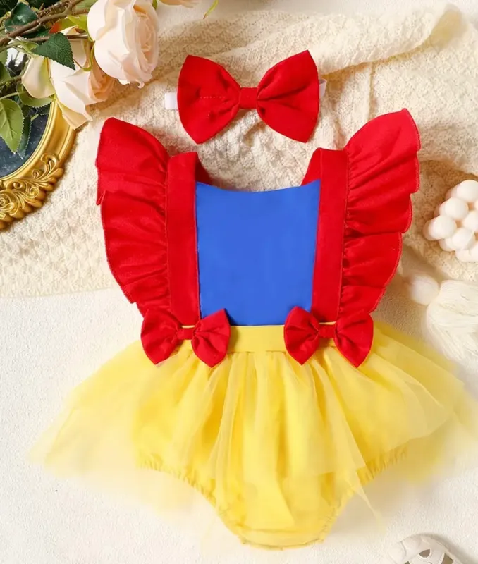 Romper diseño de princesa Blancanieves