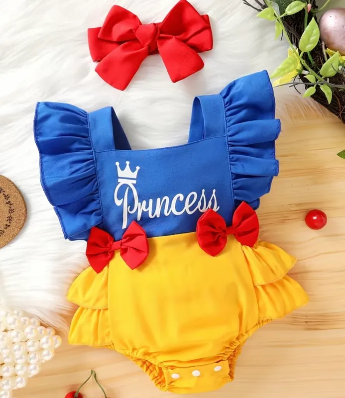 Disfraz blancanieves bebé
