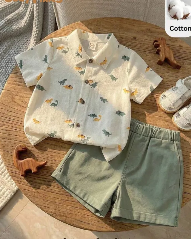 Conjunto dino verano