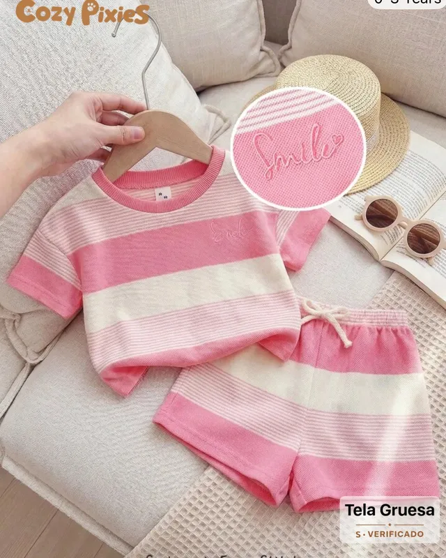 Conjunto verano Rosa