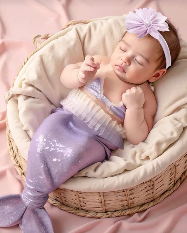 Conjunto sirenita bebé